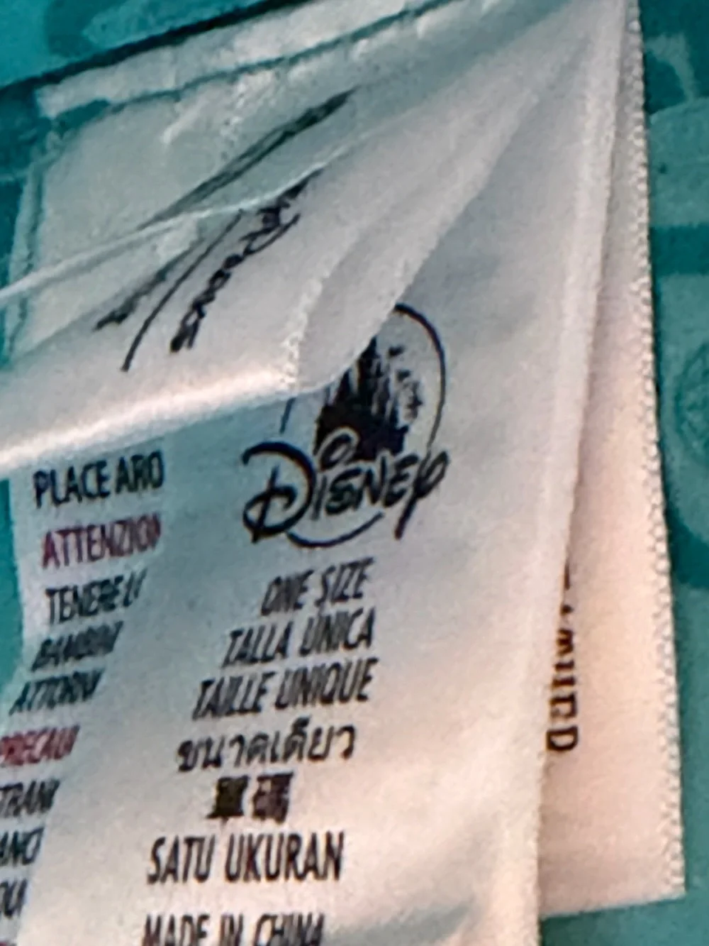 Disney Teal, Lime & Black Retro Character Crossbody